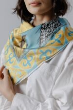 Платок Aspan Qazaq Art, 120×120 — изображение 4