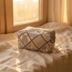 Косметичка Aspan, L  серая ромб — изображение 3